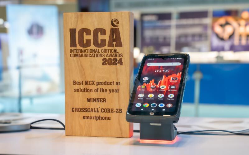 Smartphone Crosscall CORE-Z5, Produit MCX de l'année 2024 - ICCA award