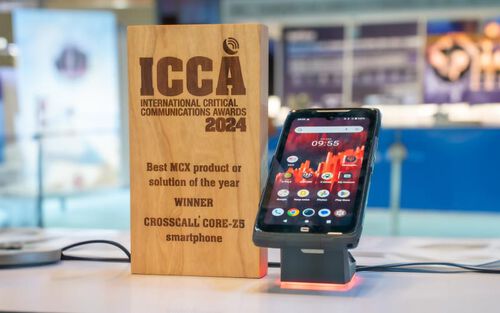 Crosscall remporte le prix du meilleur produit MCx de l'année.